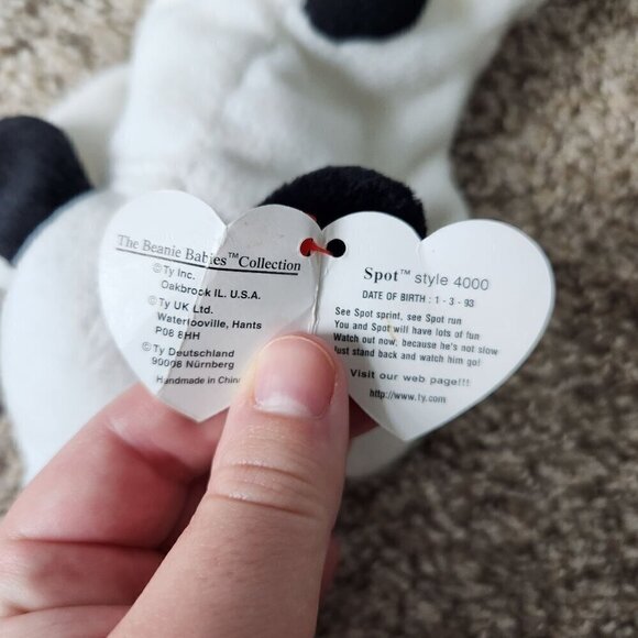 Ty Beanie Baby Bundle - Dogs Spunky, Dotty, Pugsly, Spot, Nanook, Bruno … - Picture 9 of 16